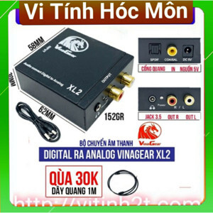 Bộ chuyển đổi âm thanh Optical ra AV Vinagear XL2