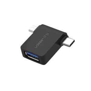 Bộ chuyển đổi C to USB 3.0 Micro USB + USB Ugreen 30453