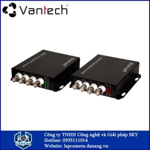 Bộ chuyển đổi cáp quang Vantech VPF-04B