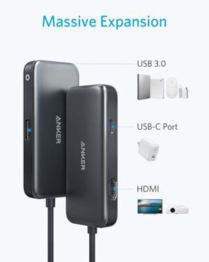 Bộ chuyển đổi cổng USB-C Anker A8335