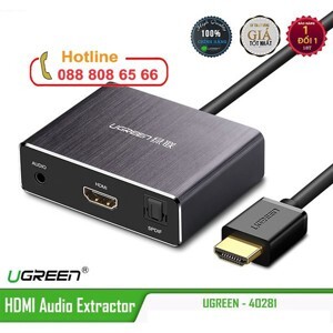 Bộ chuyển đổi HDMI ra HDMI UGREEN 40281