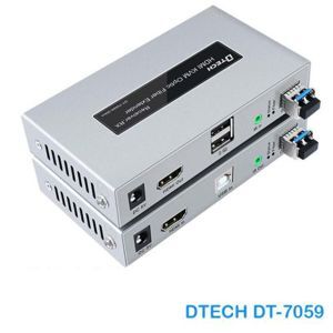 Bộ chuyển đổi HDMI sang quang có cổng USB DTECH DT-7059