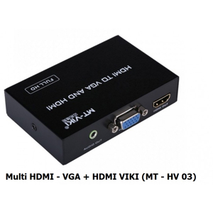 Bộ chuyển đổi HDMi sang VGA và HDMI MT-HV03