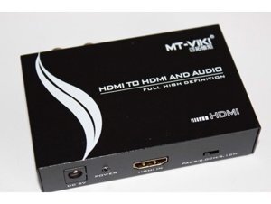 Bộ chuyển đổi HDMI to HDMI + Audio (SPDIF + R/L) MT-HA12