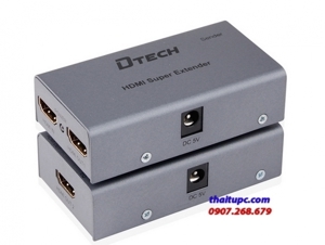 Bộ chuyển đổi HDMI to LAN 60M Dtech DT-7009C