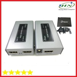 Bộ chuyển đổi HDMI to LAN 60M Dtech DT-7009C