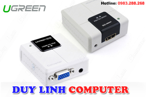 Bộ chuyển đổi HDMI to VGA có Audio Ugreen 40209