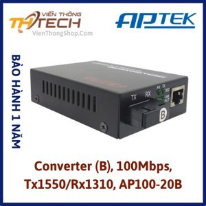 Bộ Chuyển đổi quang điện Media Converter APTEK AP100-20B