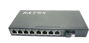 Bộ chuyển đổi quang điện Media Converter Unmanaged Fiber Switch BTON BT-918SM-20