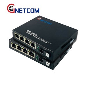 Bộ chuyển đổi quang điện POE GNC-6104FE-25