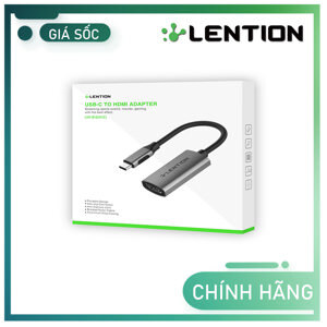 Bộ chuyển đổi Type C sang HDMI (4K 60Hz) Lention CU607H