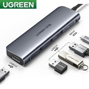 Bộ chuyển đổi USB Type C sang 4 USB Ugreen 50979