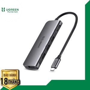 Bộ chuyển đổi USB Type C sang 4 USB Ugreen 50979