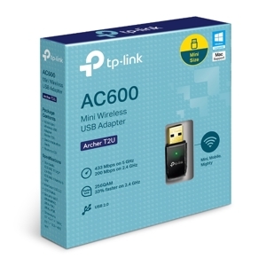 Bộ chuyển đổi USB Wifi TP-Link Archer T2U băng tần kép AC600