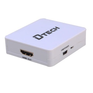 Bộ chuyển đổi VGA + Audio to HDMI Dtech DT-6527