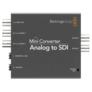 Bộ chuyến đổi Video Blackmagic Mini Converter Analog to SDI 2 – CONVMAAS2