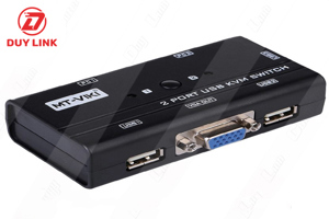 Bộ chuyển tín hiệu 2 CPU dùng 1 Màn hình KVM Switch USB MT-260KL