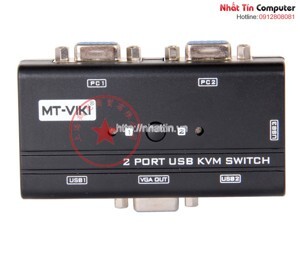 Bộ chuyển tín hiệu 2 CPU dùng 1 Màn hình KVM Switch USB MT-260KL