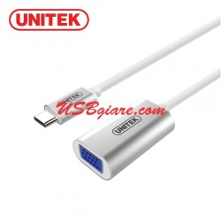 Bộ chuyển USB 3.1 Type-C sang cổng VGA Unitek Y-6315