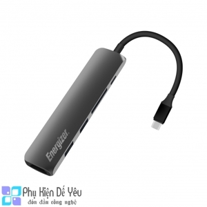 Bộ chuyển USB-C 3.1 Hub Energizer HC3MP2GY4