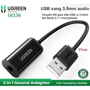 Bộ chuyển USB sang Audio Ugreen 30712