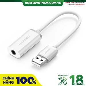 Bộ chuyển USB sang Audio Ugreen 30712