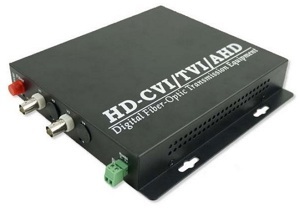 Bộ chuyển Video sang Quang 1080P/960P 2 x TVI/CVI/AHD + 1 x return RS485 data B&TON BT-HD2V1DF-T/R