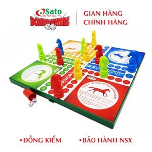 Bộ cờ cá ngựa loại lớn Sato 043