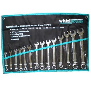 Bộ cờ lê 14 chi tiết Whirl Power 124-TV01-0414