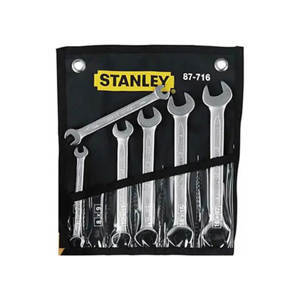 Bộ cờ lê 2 đầu miệng 6 chi tiết Stanley 87-716