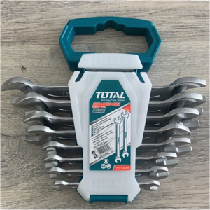 Bộ cờ lê 2 đầu miệng 8 chi tiết Total THT102386, 6-22mm