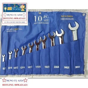 Bộ cờ lê 2 đầu miệng C-Mart T0003A