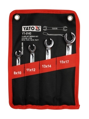 Bộ cờ lê 2 đầu miệng loe Yato YT-0143 - 4 chi tiết