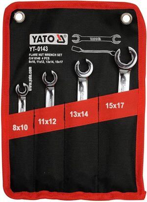Bộ cờ lê 2 đầu miệng loe Yato YT-0143 - 4 chi tiết