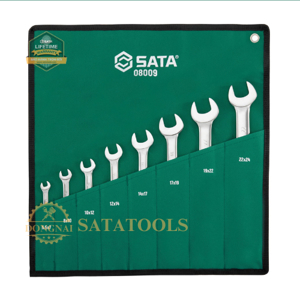 Bộ cờ lê 2 đầu miệng Sata 08-009 (08009) - 5.5-24mm