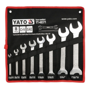 Bộ cờ lê 2 đầu miệng Yato Balan YT-48371 - 8 chi tiết