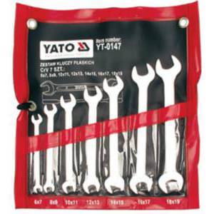 Bộ cờ lê 2 đầu miệng Yato YT-0147, 7 món