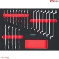 Bộ cờ lê 2 đầu mở 12 chi tiết Kstools 517.0125