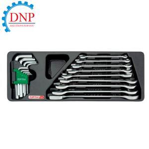 Bộ cờ lê 2 đầu mở 6-24mm và lục giác Toptul GAAT1802