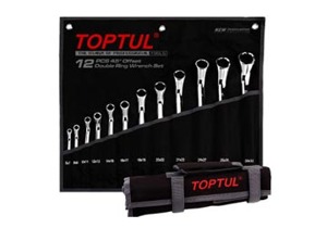 Bộ cờ lê 2 đầu vòng 45 độ 12 món Toptul GPAH1201