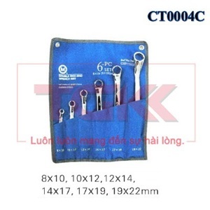 Bộ cờ lê 2 đầu vòng 6 cái C-Mart T0004C