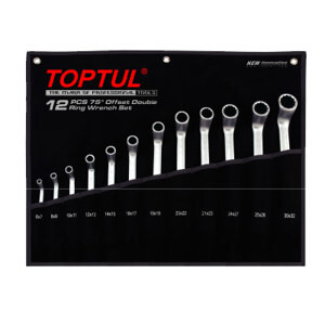 Bộ cờ lê 2 đầu vòng 75 độ 12 món Toptul GPAI1202