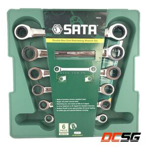 Bộ cờ lê 6 chi tiết 2 đầu vòng Sata 09-025 (09025) - 8-19mm