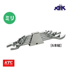 Bộ cờ lê 6 chiếc hai đầu mở KTC TS206A