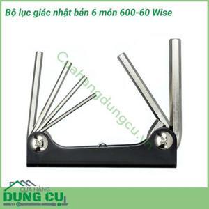 Bộ cờ lê đầu lục giác Wise 600-60