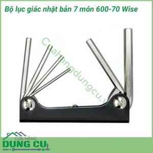 Bộ cờ lê đầu lục giác Wise 600-70