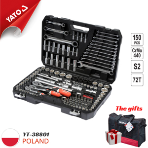 Bộ cờ lê tay vặn 150 món Yato YT-38811