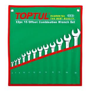 Bộ cờ lê Toptul vòng miệng bóng 14 chi tiết GAAA1407 (8-24mm)