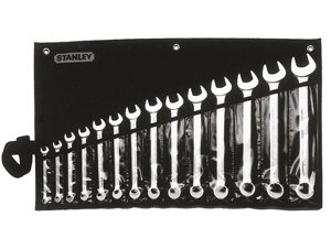 Bộ cờ lê vòng miệng 14 chi tiết hệ inch Stanley 87-709