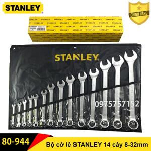 Bộ cờ lê vòng miệng 14 chi tiết Stanley 80-944 8-32mm